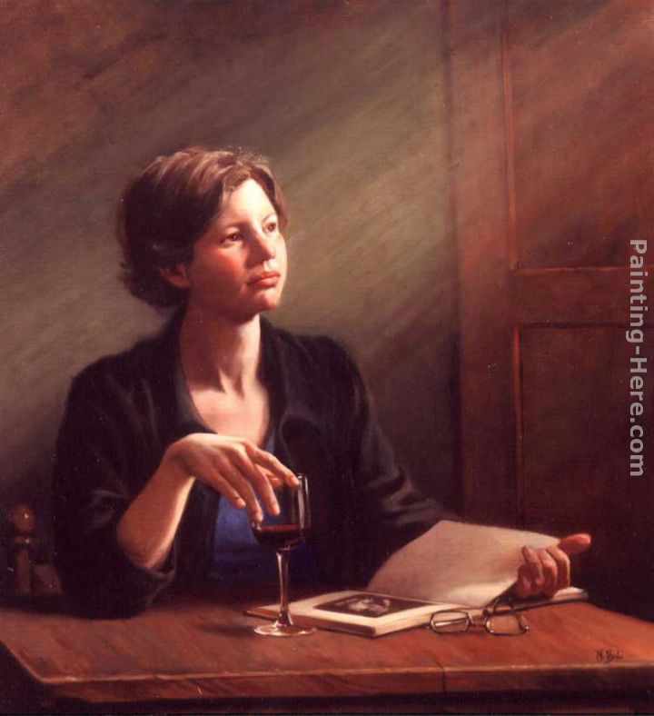 Waiting for a Friend painting - Maureen Hyde Waiting for a Friend art painting Waiting for a Friend painting - Maureen Hyde Waiting for a Friend art painting